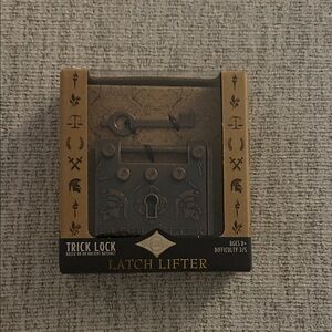 Latch Lifter Puzzle - Black